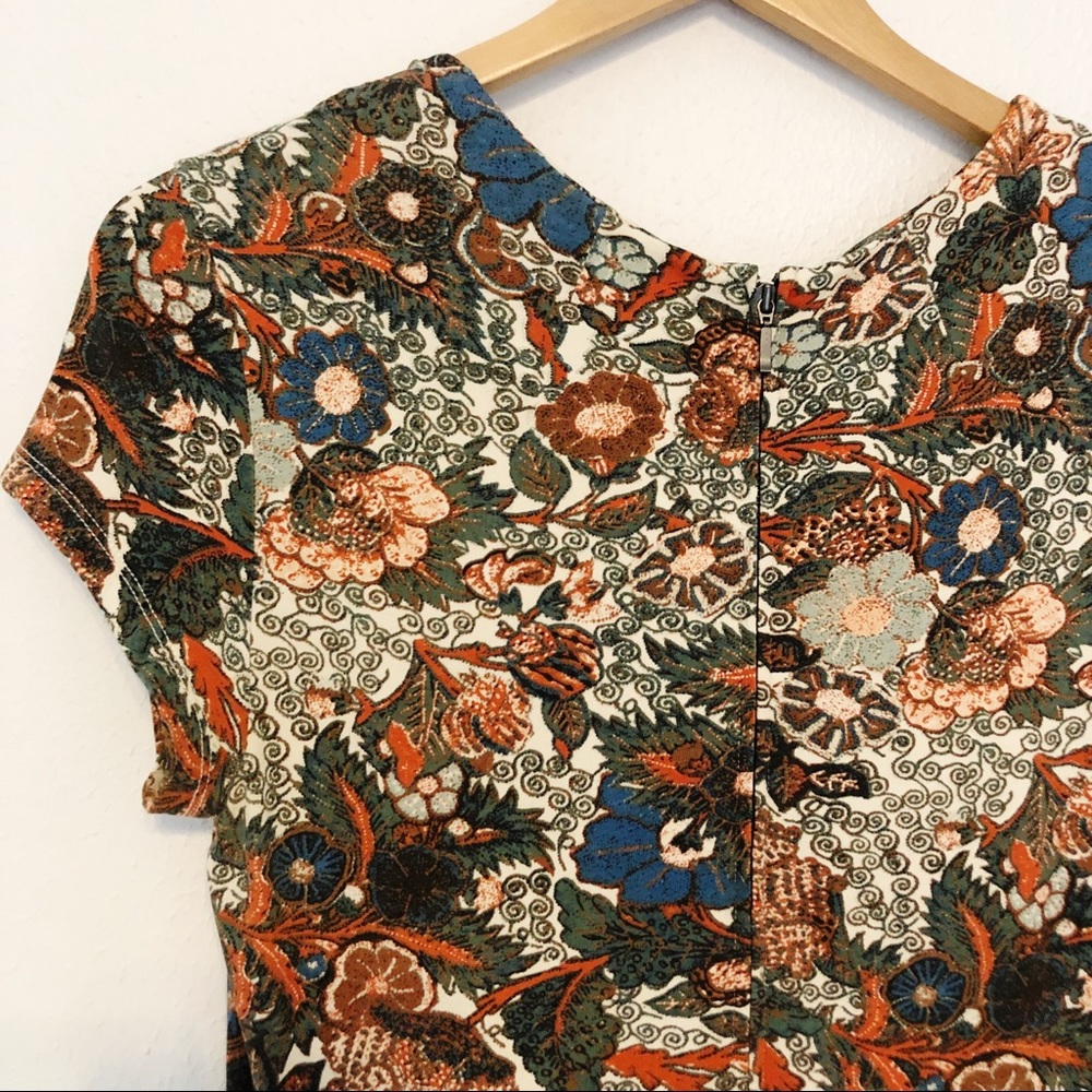 Peruvian Connection SKETCHBOOK FLORAL DRESS - Picture 4 of 8